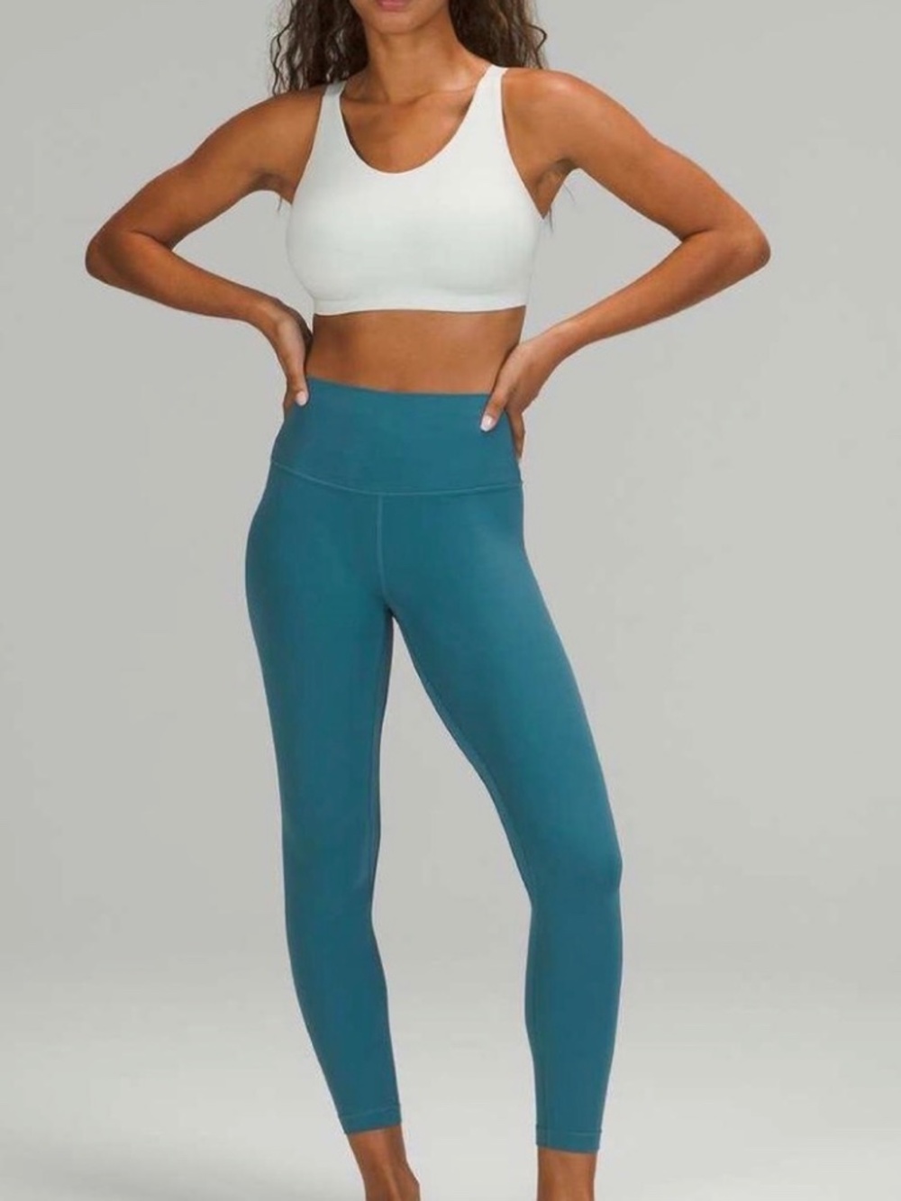Teal Lululemon Align Leggings